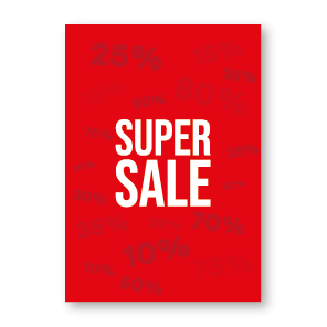 Super sale poster