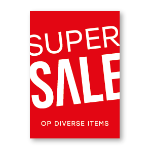 Super sale poster