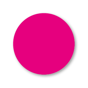 Blanco stickers magenta rond 30mm