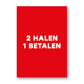 Halen/Betalen poster