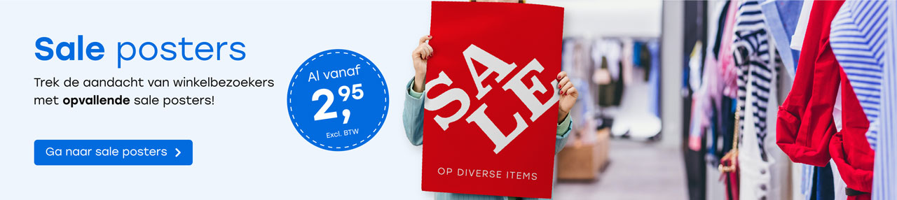 Sale posters header home
