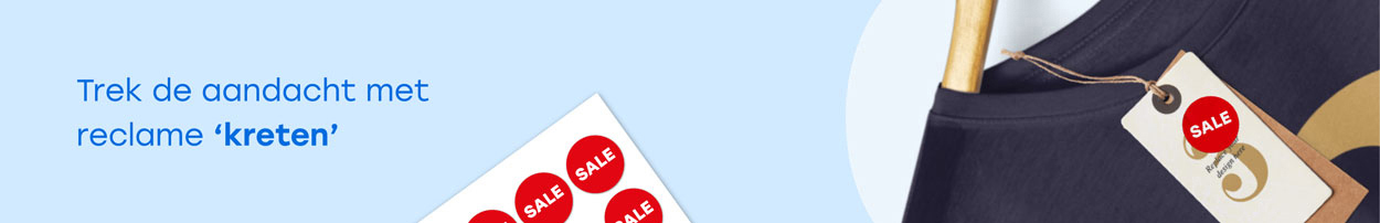 Sale stickers kopen of bestellen banner