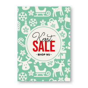 Kerst Sale posters mint