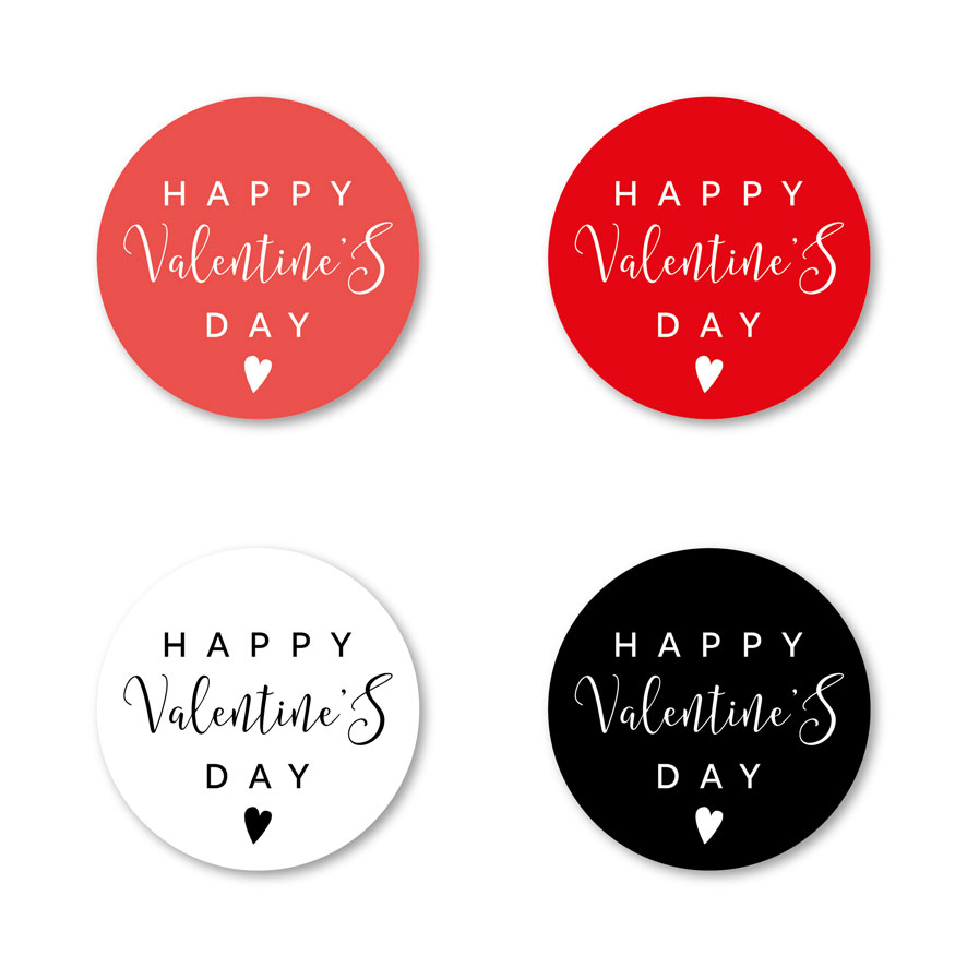Happy Valentine's Day stickers