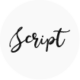 Script lettertype
