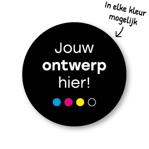 Sticker met eigen ontwerp bedrukken