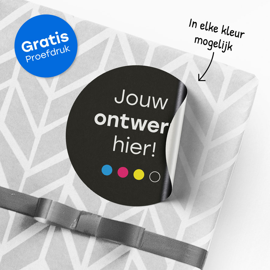 als resultaat Begunstigde Ijveraar Stickers met eigen ontwerp bedrukken | Kortingsticker.nl