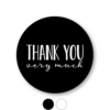 Thank you very much stickers rond