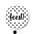 Stickers 'Feest' ronde stippen rond
