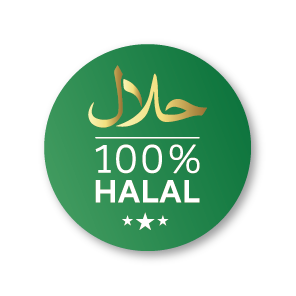 Hala stickers rond