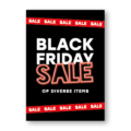 Black Friday Sale posters Neon